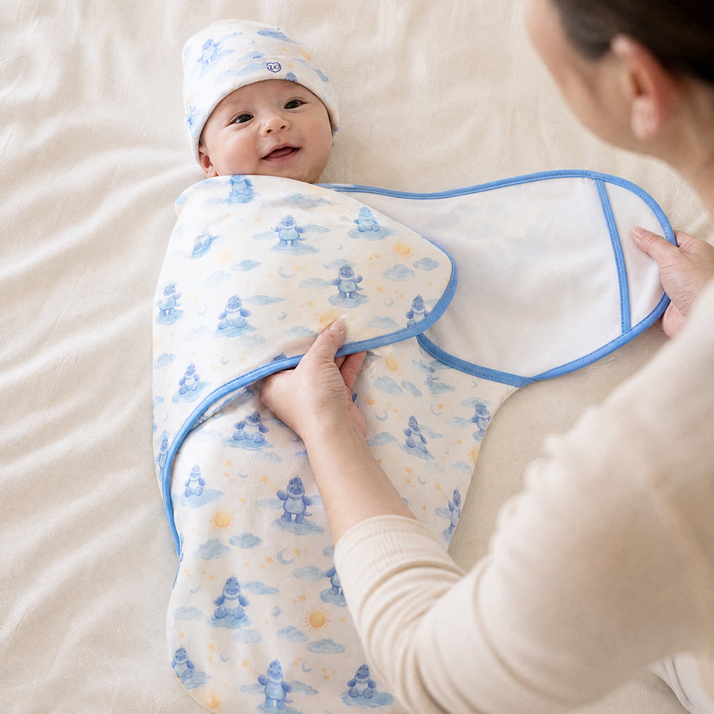 Trex Swaddle & Beanie Gift Set - Image 2