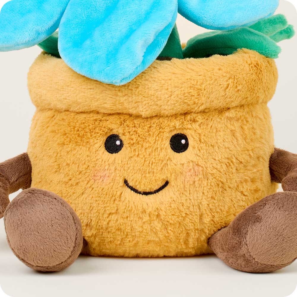 Blue Flower Pot Warmies - Image 3