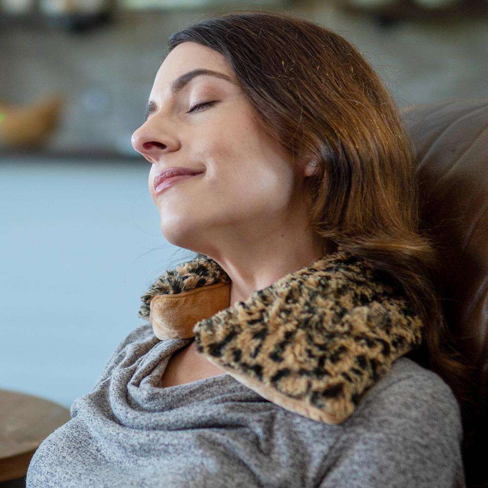 Leopard Neck Wrap Warmies - Image 2