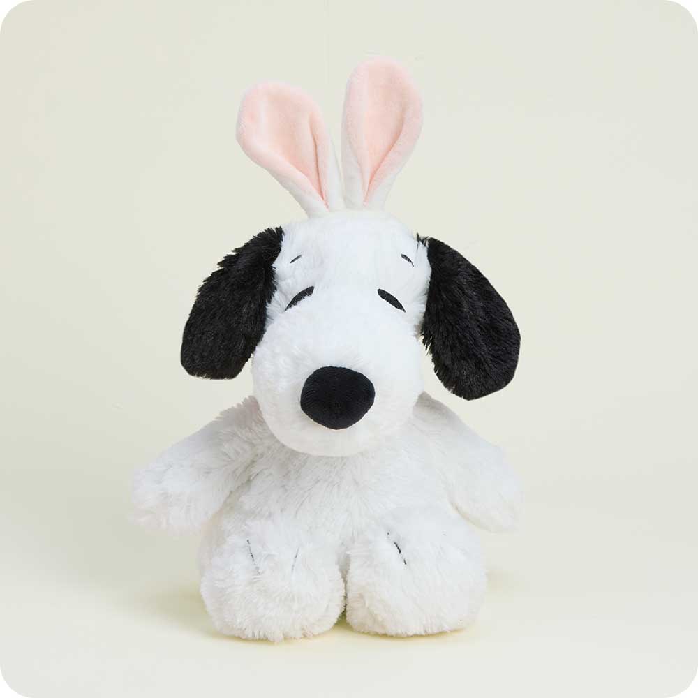 Alternative view of Bunny Ears Snoopy Warmies
