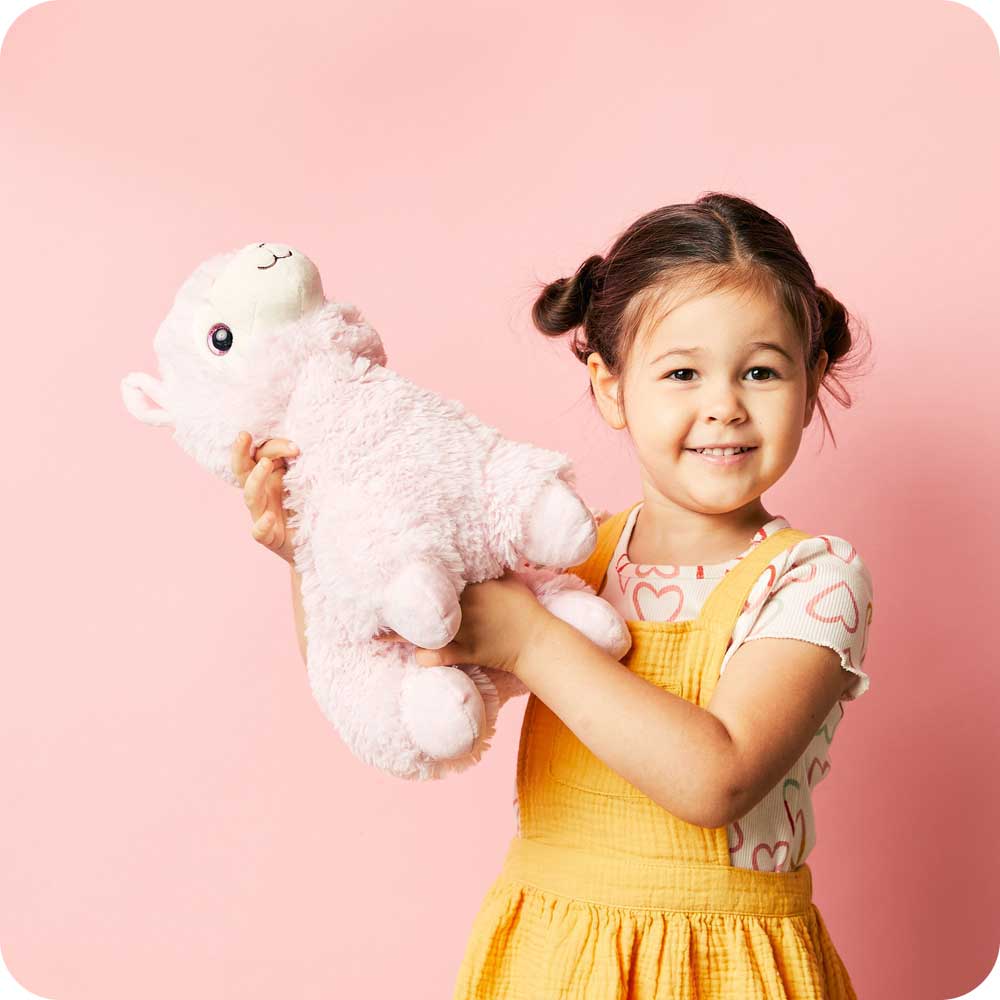 Pink Llama Warmies - Image 2