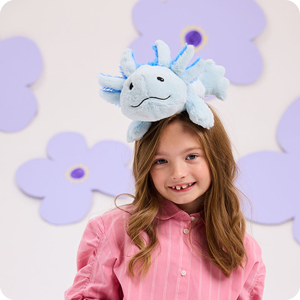 Blue Axolotl Warmies - Image 2